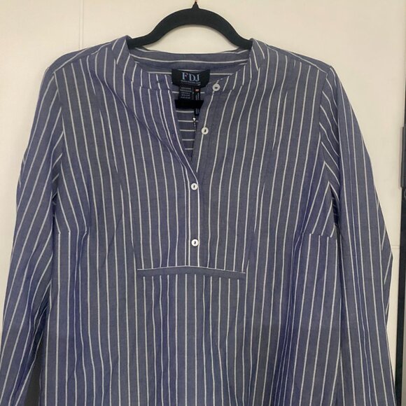 NWT FDJ French Dressing Tunic Blouse - Picture 3 of 7